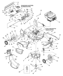 Page A Diagram and Parts List for 12A-979L402 2000 Yard Man Lawn Mower